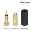 Universal High Pressure Spray Nozzle M1/4 Connector Washer Parts - 4