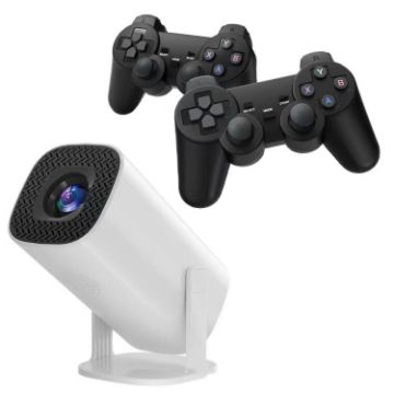 P30 Game Projector 720P Android 11 with Wireless Controller (US Plug) - 1