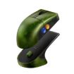 8BitDo Retro R8 Green Translucent Wireless Mouse + Charging Base - 2