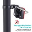 AirTag Locator Reflective Taillight Bike Bracket Anti-Theft (White) - 7