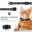 AirTag Tracker Silicone Case for Pets - Reflective Stars & Moon Collar - 5