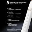 Sarmocare S100 Sonic Electric Toothbrush, 8 Heads, Waterproof, Purple - 5