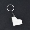 Diamond Dripping Glue Piano Metal Keychain Pendant - Elegant Accessory - 4