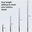 aMagisn 1.2m Carbon Fiber Invisible Selfie Stick for Action Cameras - 8