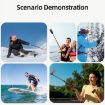aMagisn 1.2m Carbon Fiber Invisible Selfie Stick for Action Cameras - 9