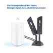 5G Router Antenna 42dBi Outdoor Long Range WiFi Booster SMA Male Black - 6