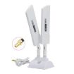 5G Router Antenna 42dBi Outdoor Long Range WiFi Booster TS9 White - 1