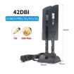 5G Router Antenna 42dBi Outdoor Long Range WiFi Booster TS9 White - 3