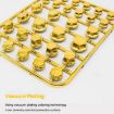 Golden Motorcycle Scooter Screw Cover Decorative Cap - Modification Parts - 6