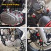Golden Motorcycle Scooter Screw Cover Decorative Cap - Modification Parts - 9