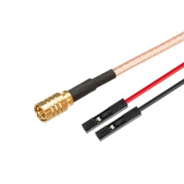 SMB Female to Dual DuPont Female RF Extension Cable 0.3m RG316 Adapter - 1