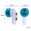 Night Fishing Rod Tip Light with Sound & Light Sensor (White) - 3