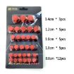 Orange Motorcycle Engine Screw Nut Cap Cover - Decorative Parts for Scooters - 4