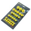 Golden Motorcycle Engine Screw Nut Cap Cover - Decorative Parts for Scooters - 1