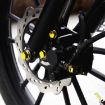 Golden Motorcycle Engine Screw Nut Cap Cover - Decorative Parts for Scooters - 2