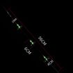 56cm Fluorescent 8-Claw Squid Hook Set for Night Fishing, Boxed - 3