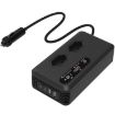Gurxun Dual Display Car Inverter 110V with USB & Type-C Brazil Plug - 1
