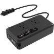 Gurxun Dual Display Car Inverter 110V with 2 USB & 2 Type-C Ports - 1