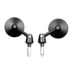 2pcs Motorcycle Rearview Mirror Set - Retro Folding Round Universal - 3