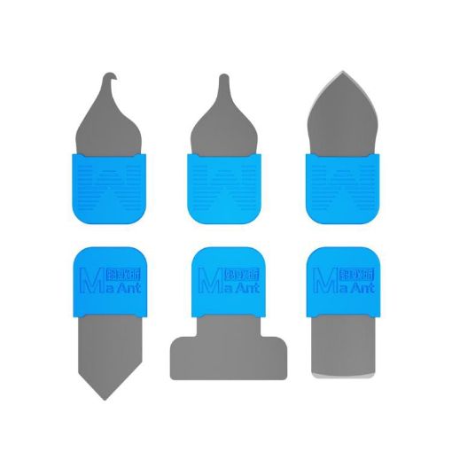 MaAnt MY-118 6 In 1 Phone Repair Tool Set - Ultra-thin Curved Blade - 1