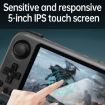 CB408 4.7" Touch Screen Handheld Game Console WiFi Android 11 Linux 128G Blue - 5