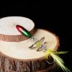 Bionic Metal Sequin Feather Bait - Compound Rotating Three-hook Lure - 5