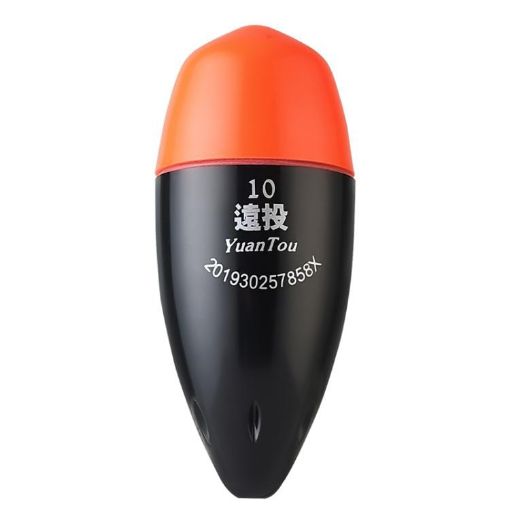 Luminous Night Fishing Float, Size 10, Orange, ABS Anti-Fall Design - 1
