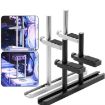 FinalCool Aluminum Graphics Card Bracket Chassis Fan Holder 12cm Silver - 2