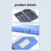 Blueendless M1 Universal M.2 SSD Storage Box - Shockproof & Waterproof - 7