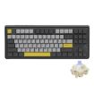Ajazz AK870 Wireless Bluetooth Mechanical Keyboard RGB Hot Swap Black - 1