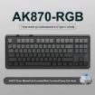 Ajazz AK870 Wireless Tri-mode Mechanical Keyboard, Flying Fish Axis RGB - 2
