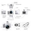 2K Ultra HD Mini Digital Camera, 48MP, Black with Fill Light - 3