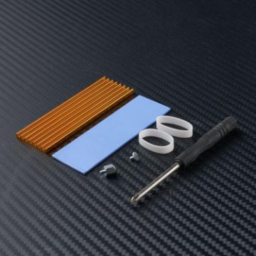 FinalCool Gold M.2 2280 NVMe SSD Heat Sink Radiator - 1