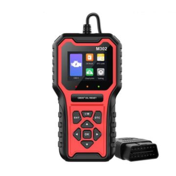 M302 Car Oil Reset Code Reader - Automotive Maintenance Light Tool - 1