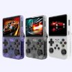 R36S Retro Handheld Game Console 64G Linux 3.5" Screen Clear Purple - 2
