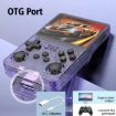 R36S Retro Handheld Game Console 64G Linux 3.5" Screen Clear Purple - 4