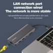10-in-1 Blueendless Type-C Docking Station: Dual 8K HDMI, DP, Gigabit Network - 4