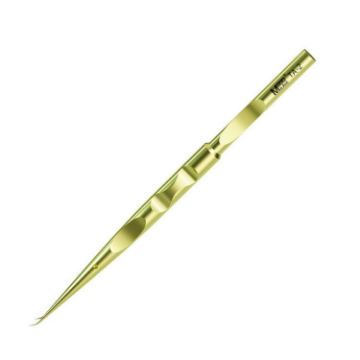 MaAnt Titanium Antistatic Tweezers - Curve Bird Nest Hair Repair Tool - 1