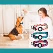 Waterproof Silicone AirTag Pet Collar Case for Cats & Dogs, Size S, Purple - 6