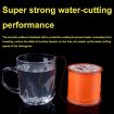 Meirenyu 500m Orange Semi-Floating Nylon Fishing Line, Size 8.0 - 5