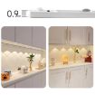 Rechargeable 20cm Motion Sensor Light Bar with Remote - Silver Cabinet Lamp - 8