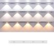 Rechargeable 60cm Motion Sensor Light Bar with Remote - Silver Cabinet Lamp - 1