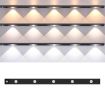 Rechargeable 80cm Motion Sensor Light Bar with Remote - Black Cabinet Lamp - 1