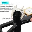 34.9mm Red Aluminum Seatpost Clamp for Mountain Road Bicycle - 7