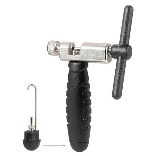 Mountain Bicycle Chain Cutter - Steel Chain Release Tool (Black) - 1