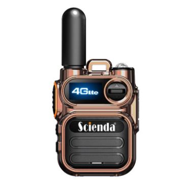 Scienda G388 Global-PTT 4G Walkie-talkie Portable Communicator Bronze - 1