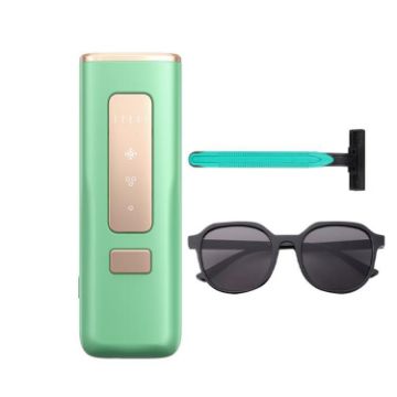 Sapphire Ice Sense Painless Laser Hair Remover, Crystal Green FY-505AL - 1