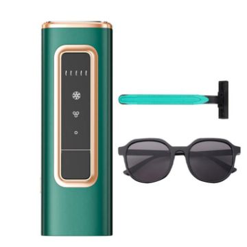 Sapphire Ice Sense Painless Laser Hair Remover, Dark Green FY-509AG (AU Plug) - 1