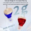 Invisible Rechargeable CIC Hearing Aid - Portable Mini Sound Amplifier Pair - 7