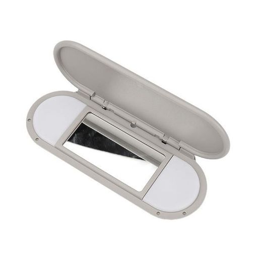 BMW Mini F55/F56/F60 Sun Visor Makeup Mirror 2015-2022 Gray - 1